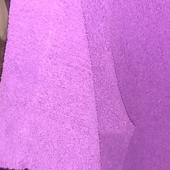 NOTATIONS BRAND COWL NECK PURPLE SWEATER - Picture 3 of 4